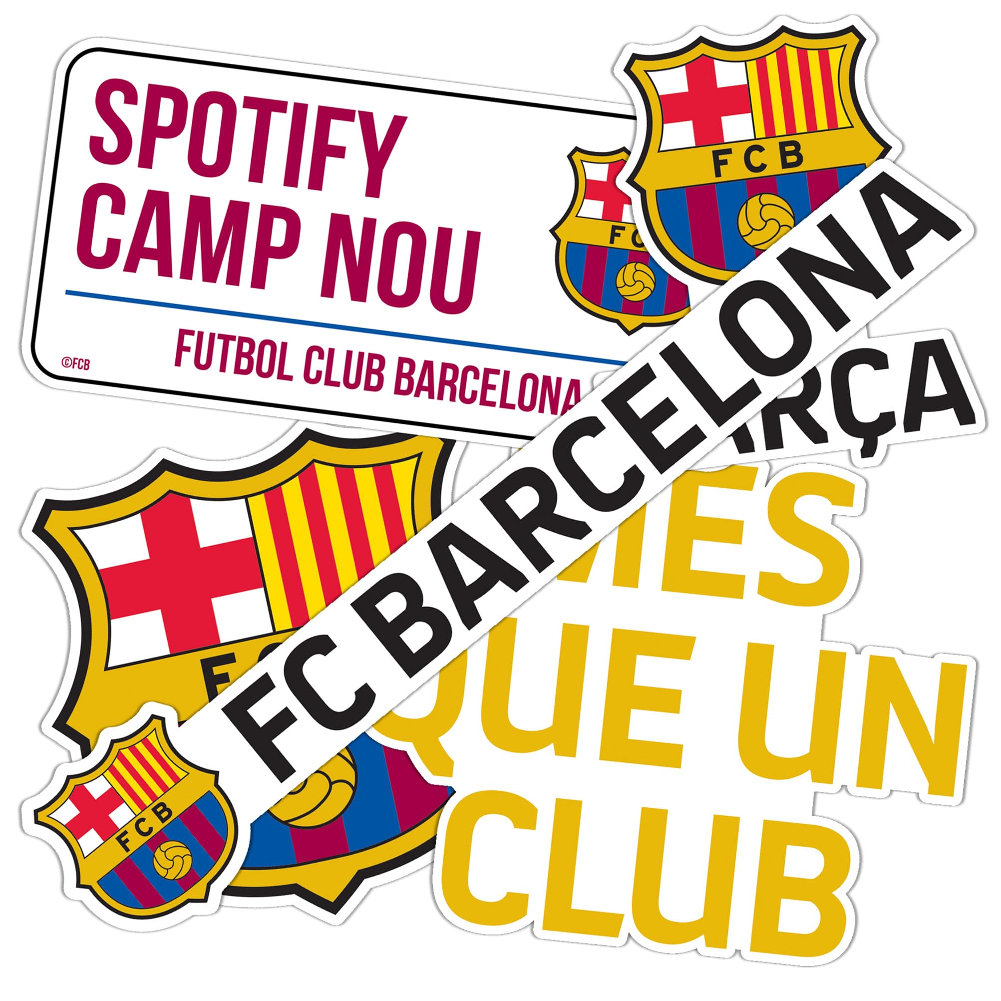 Amazon.com: Desert Cactus FC Barcelona Sticker Barça Sheet Vinyl
